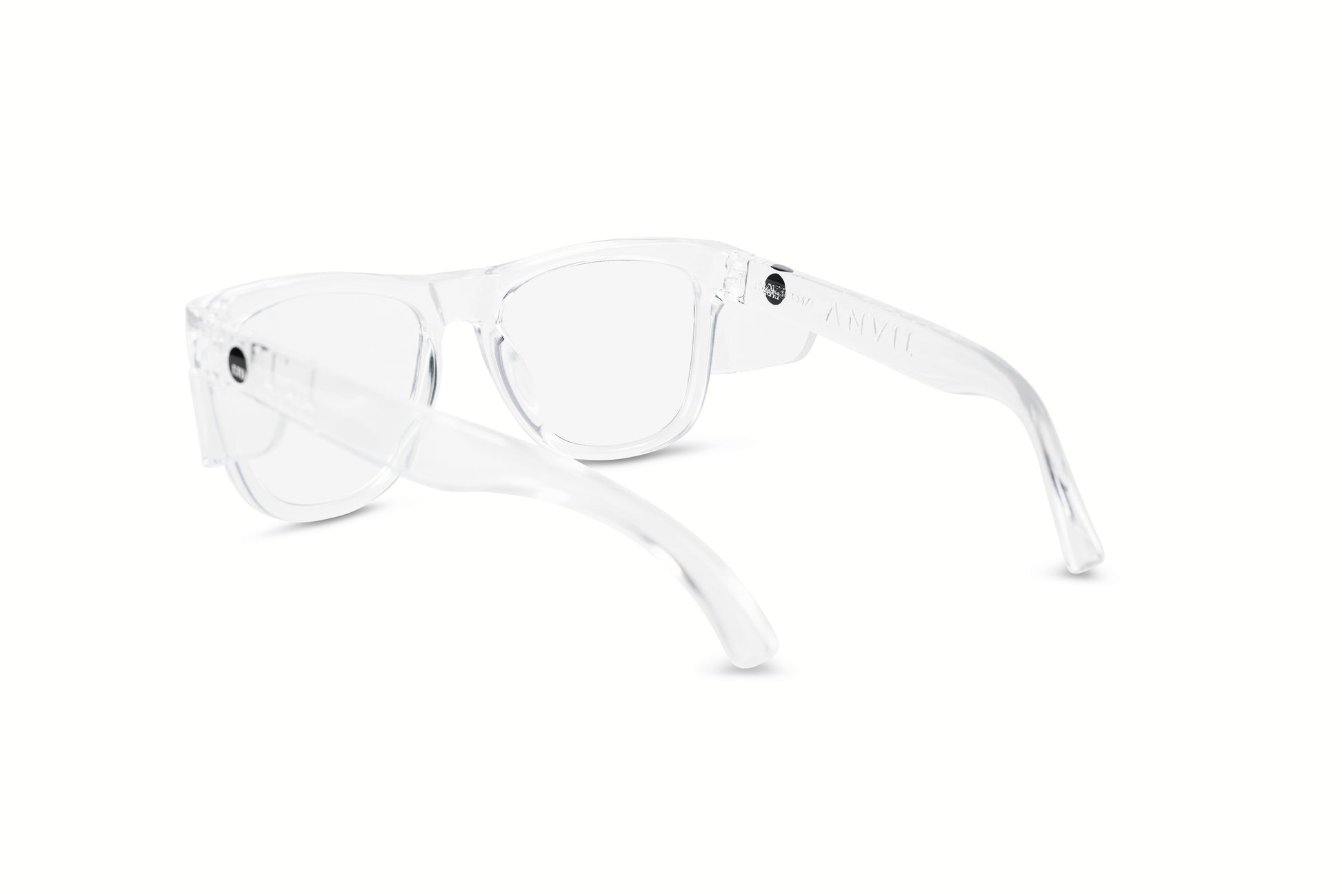 Anvil Clear Gloss Frame with Clear Lens – Safety Glasses