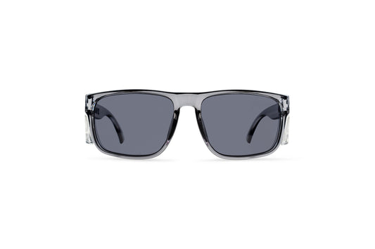 Flux Grey Gloss Frame with Grey Lens – Safety Glasses