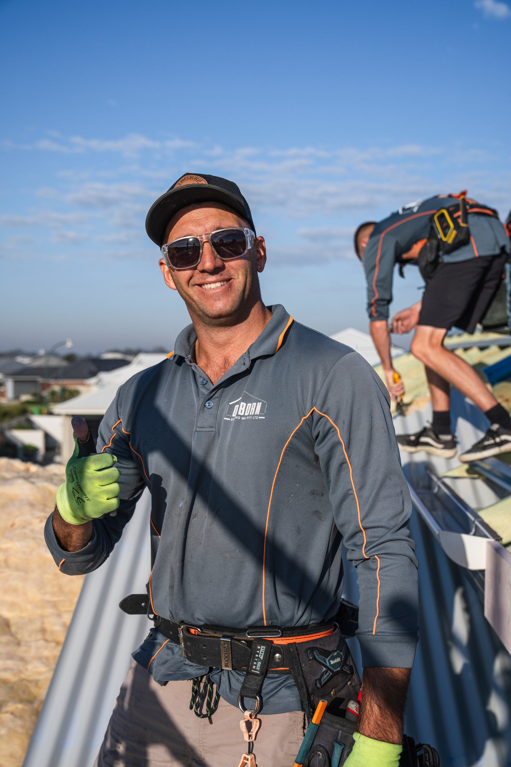 Flux Clear Gloss Frame with Grey Lens – Safety Glasses