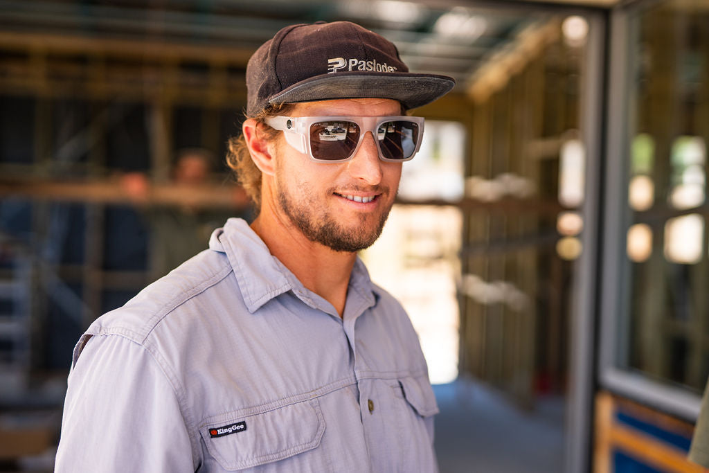 RAMBLER MATTE CLEAR / GREY UV | Polarised